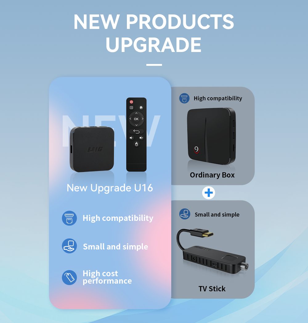 Android 4K потокова телевізійна приставка VenBOX U16