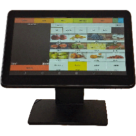 Android AIO POS система 11.6" PCap HD, RK3288, 2Gb/16Gb, USB, RJ45, SD