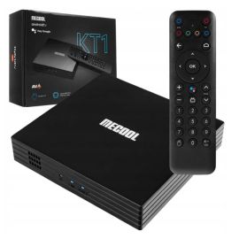 Android TV BOX Mecool KT1, 2/16 ГБ, Android TV 10, тюнер DVB-T/T2/C STB, WiFi 2.4G/5G, BT 4.2, RJ45 100M