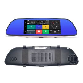 Автомобільне дзеркало заднього виду з 7-дюймовим екраном GPS Navi 3G WCDMA DVR Bluetooth Android 5.0 1Гб / 16Гб | DVR-C08 | ZDX | VenSYS.ua