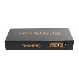 Splitter HDMI 1x2 HDMI With EDID Setting ARC Audio Extractor, 3D, 4K | HDSP0007M1 | ASK | VenSYS.ua
