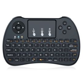 Портативна міні QWERTY клавіатура з підсвічуванням H9 Mini, чорний | H9-Mini-backlight | N/A | VenSYS.ua
