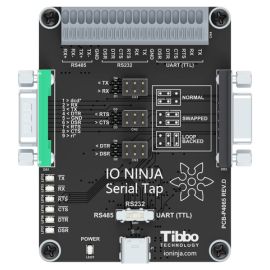 Контрольний блок Tibbo Serial Tap для системи IO Ninja для моніторингу передачі даних по RS232, RS485 і TTL-level UART | serial-tap | Tibbo | VenSYS.ua