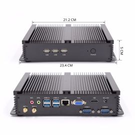Промисловий міні ПК з Intel I5 8/128G VGA HDMI 2xRS232 | GK | Eglobal | VenSYS.ua