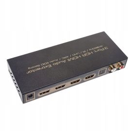 Switcher HDMI 3x1 4K TOSLINK audio ARC switch | HDSW0017M1 | ASK | VenSYS.ua