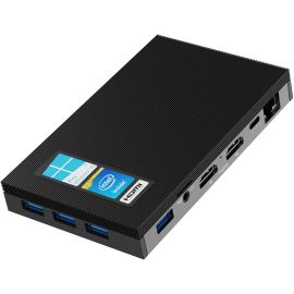 Fanless Mini PC MeLE Quieter2, Intel Celeron J4125, 8GB DDR4, 128GB eMMC, Windows 10 Pro, 4K Dual-Screen Output, Dual WiFi, Gigabit Ethernet, BT 4.2, VESA Mount | Quieter2Q | MeLE | VenSYS.ua