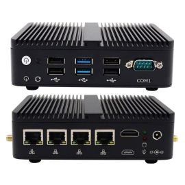Промисловий міні ПК Intel Celeron J4125 COM 4* міжмережевий екран LAN Pfsense VPN Fanless | M4-J4125L4 | Eglobal | VenSYS.ua