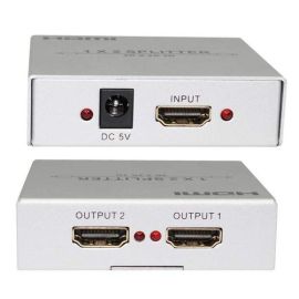 Спліттер HDMI 1.4 перемикач підсилювач 1 в 2 HDMI 1080P 3D HD Audio HDCP HDV-912 | HDV-912 | PlayVision | VenSYS.ua