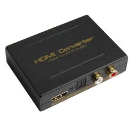 Конвертер HDMI в HDMI + Audio RCA L / R TOSlink SPDiF | HD1TO1LR1 | ASK | VenSYS.ua