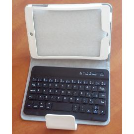 Шкіряний Чохол В Смужку Color Black / White / Turquoise / Green Nice Looking With Detachable Wireless Bluetooth Keyboard For Ipad Mini | ipad_mini_case | VenBOX | VenSYS.ua