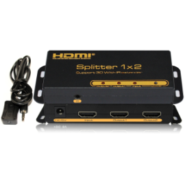 HDMI Splitter 1x2 With IR extender 3D-Supported | HDSP0102IR | ASK | VenSYS.ua