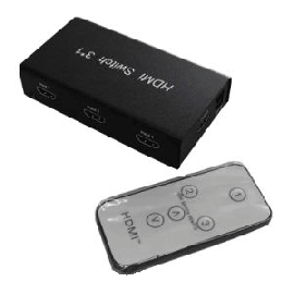 HDMI Switcher 3x1   Metal house, gift box , IR&Power | HDSW0301M | ASK | VenSYS.ua