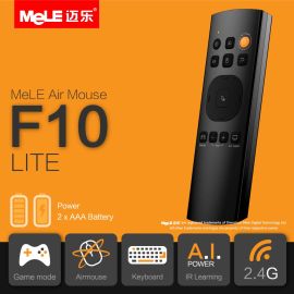 3-in-1 Fly Mouse-Keyboard-Remote Control Mele F10 Lite, Gyro, 2.4G, learning IR | F10-Lite | MeLE | VenSYS.ua