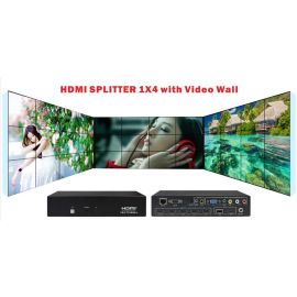 Спліттер 1x4 HDMI Відеостіна CVBS VGA HDMI USB HDV-TW14 | HDV-TW14 | PlayVision | VenSYS.ua