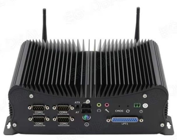 Fanless Industrial Mini Computer G8 z Intel i7-10510U DDR4, SSD, M.2, RS232/RS485/RS422, GPIO, DC 9V~36V, 4G