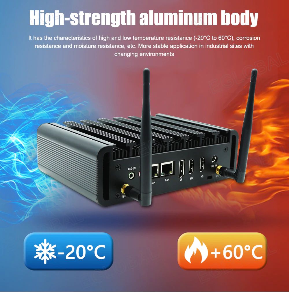 High-strength aluminum body It has the characteristics of high and low temperature resistance (-20°C to 60°C), corrosion resistance and moisture resistance, etc. More stable application in industrial sites with changing environments