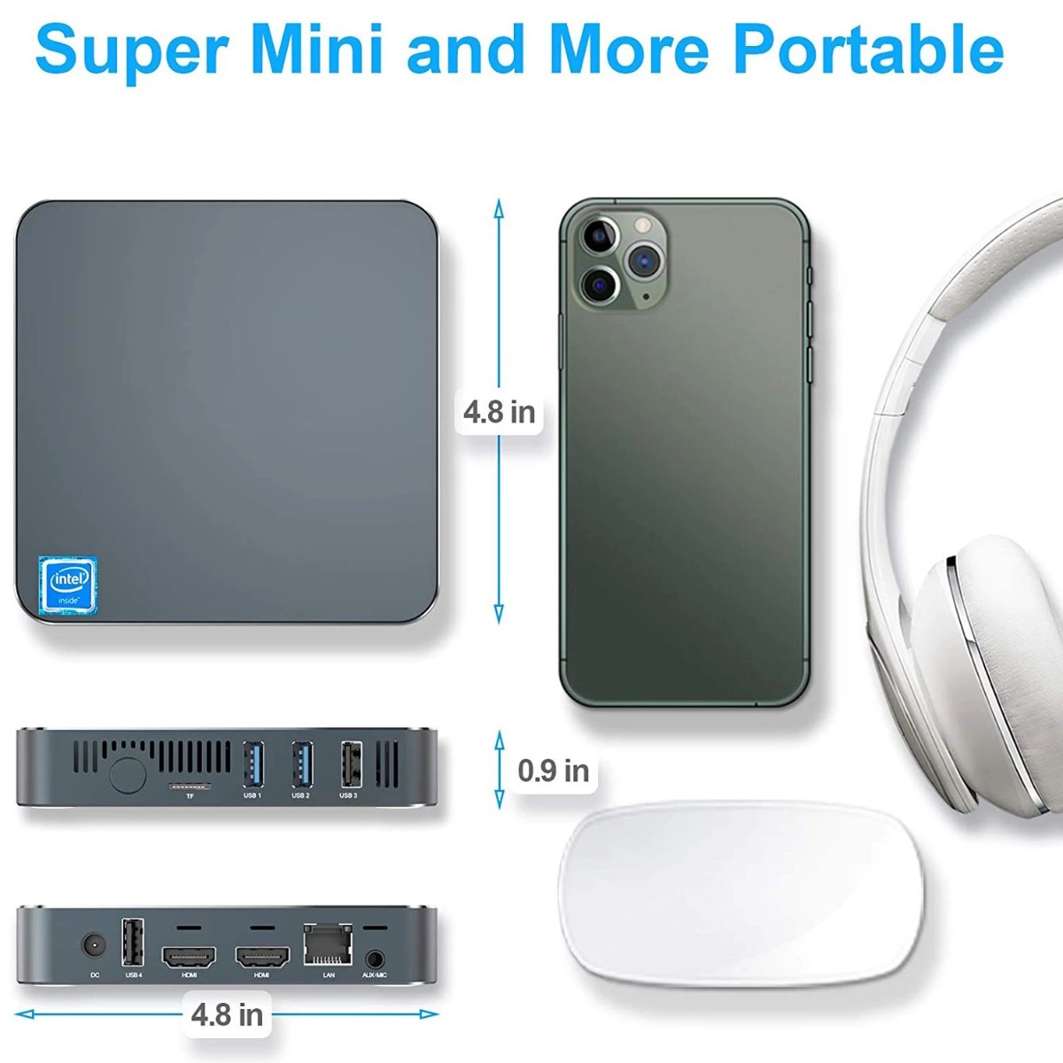 Ultra Mini PC GK7 | Super Mini and More Portable