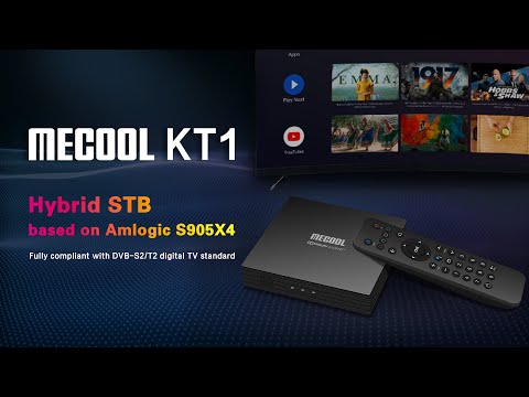 Огляд продукту Android TV BOX Mecool KT1, 2/16 ГБ, Android TV 10, тюнер DVB-T/T2/C, WiFi, BT, RJ45