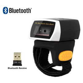 Безпровідний напальчник сканер штрих-кодів 2D Netum NT-R2 QR Bluetooth чорний | NT-R2 | Netum | VenSYS.ua