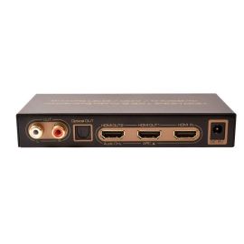 HDMI перемикач/спліттер 1x2 з аудіо екстрактором Toslink/RCA 4K | HDCN0027M1 | ASK | VenSYS.ua