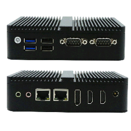 Промисловий безвентиляторний міні-ПК VenBOX M4A з Intel Celeron J6412 2xCOM 2xLAN 2xHDMI DP 4xUSB | M4A-J6426 | Eglobal | VenSYS.ua