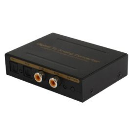 Digital to Analog Audio Converter 2xSPDIF+2xCoax to 2xRCA+TRS | ADSW0006M1 | ASK | VenSYS.ua