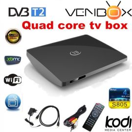 Android TV Box Van BOX-K1 інтерактивного телебачення Quad-Core Amlogic S805 процесор, 1 Гб оперативної пам'яті, 8 Гб ПЗУ з DVB-T2 тюнером | iTV-177 | Mecool | VenSYS.ua