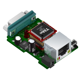 Програмована плата Ethernet EM1202EV | EM1202EV-EB | Tibbo | VenSYS.ua