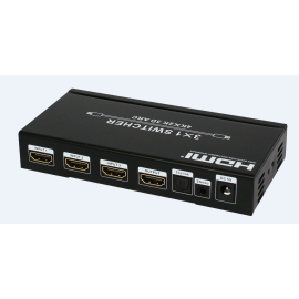 HDMI 1.4 SWITCHER/ПЕРЕМИКАЧ 4x1 з AUDIO + ARC HDS-941A | HDS-941A | PlayVision | VenSYS.ua