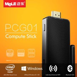 Безвентиляторний Міні-ПК Intel Compute Stick MeLE PCG01, чотириядерний Atom Z3735F, 2GB DDR3, 32GB, Wi-Fi, EMMC, HDMI, Bluetooth, ліцензована Windows 10 | PCG01 | MeLE | VenSYS.ua