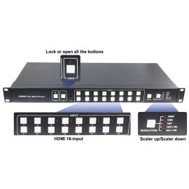 HDMI 16x1 Multiviewer з Безшовним Switcher HDS-8161SL | HDS-8161SL | PlayVision | VenSYS.ua