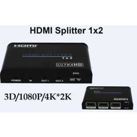 UHD 4K*2K 3D HDMI 1x2 Splitter Video Audio Converter HDV-A12 Support HDCP | HDV-A12 | PlayVision | VenSYS.ua